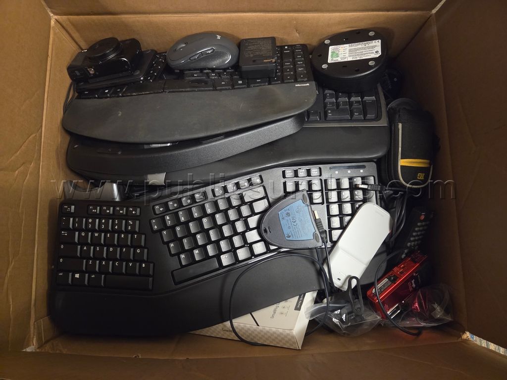 Box of Miscellaneous Electronics — photo 1