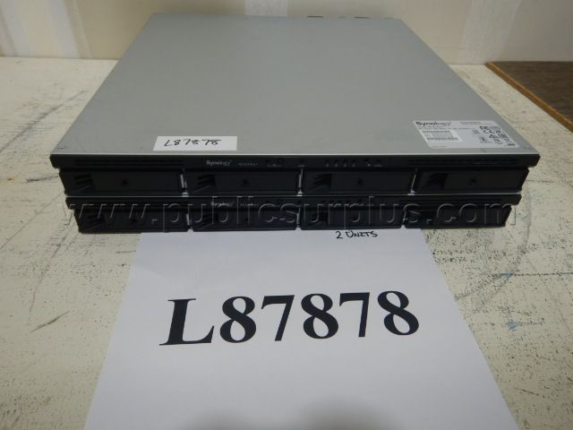 Synology RackStation Network Storage Devices - Lot of 2 — photo 1