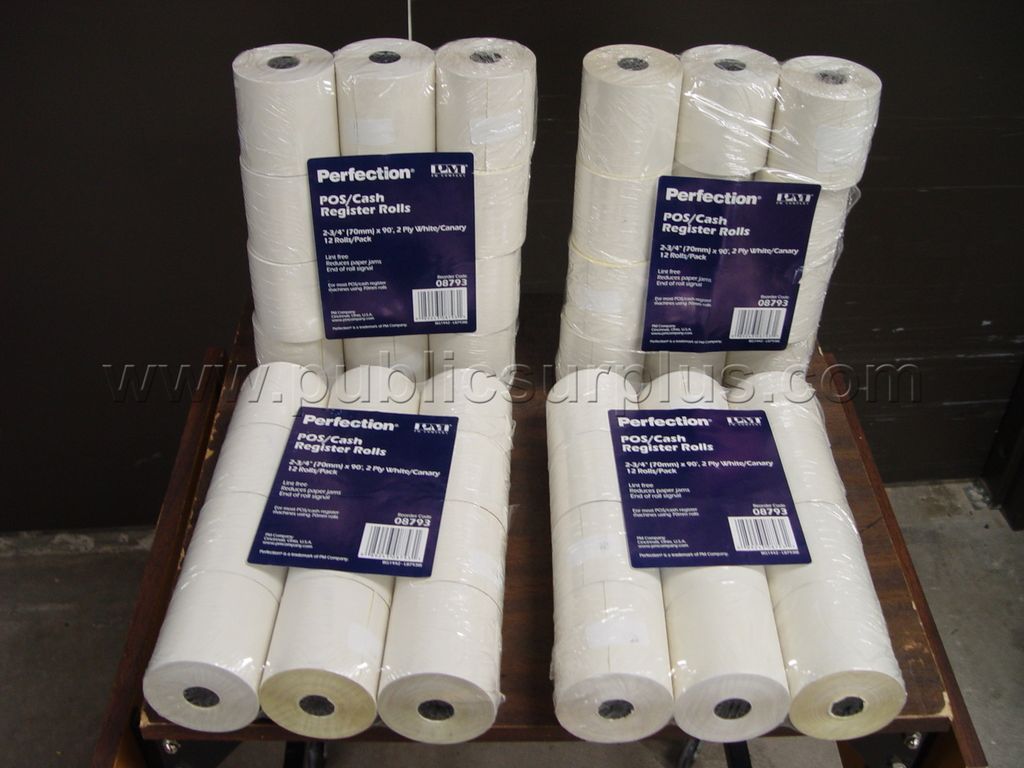 (48) POS/Cash Register Rolls — photo 1