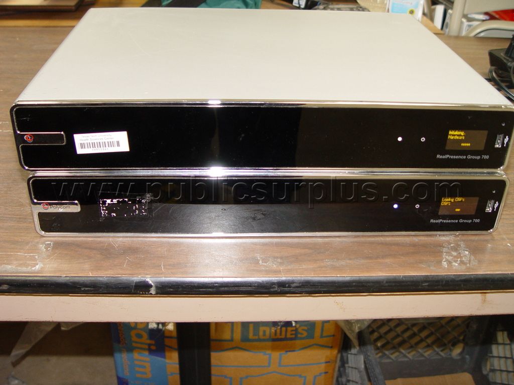(2) Polycom RealPresence Group 700 Codecs — photo 1