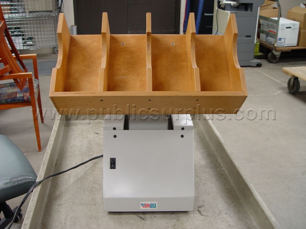 LasscoJog 4 Bin Paper Jogger — photo 1