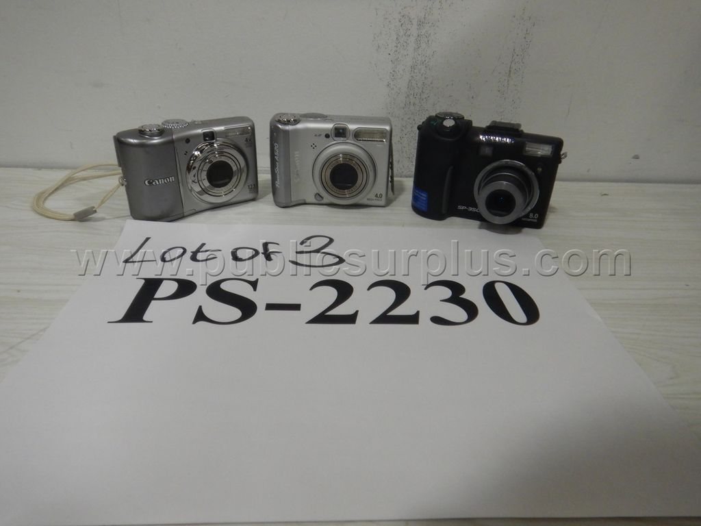 Digital Cameras - Lot of 3 — photo 1