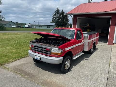 Ford F-350 Service Truck with tail gate lift — photo 1