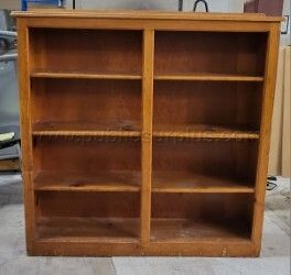 Wooden Bookcase / Storage Shelf — photo 1
