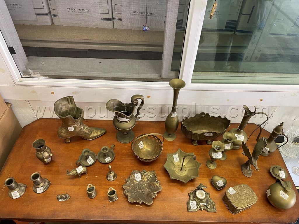 Vintage Bronze-Colored Items - Estate Lot — photo 1