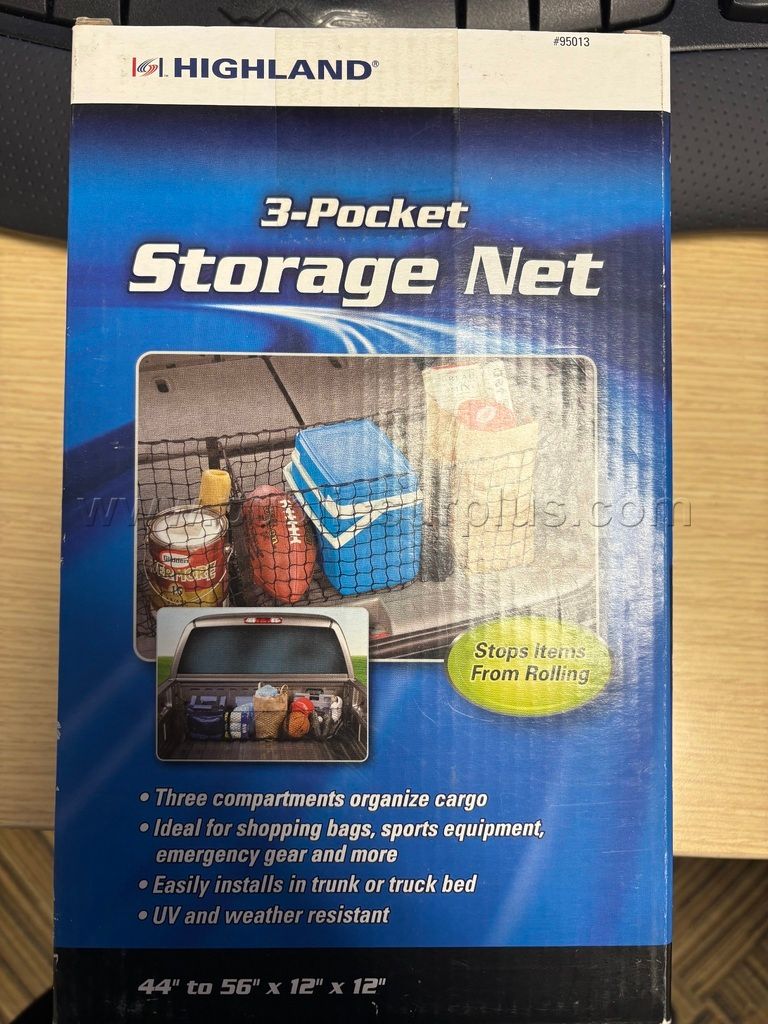 3-Pocket Storage Net Organizer — photo 1