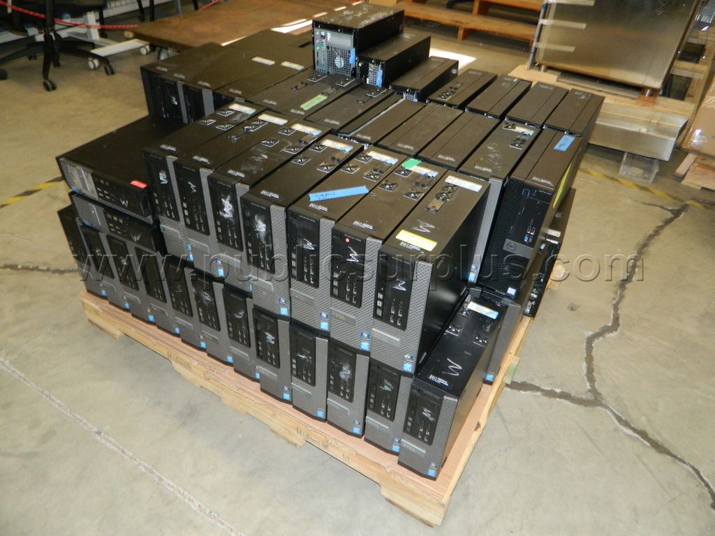 PALLET OF DELL COMPUTERS - PARTS PC — photo 1