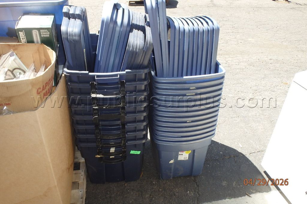 PLASTIC TOTES — photo 1