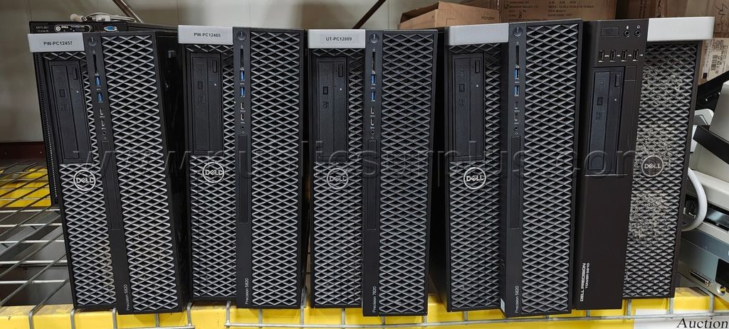Lot of 5 Dell Workstations — photo 1