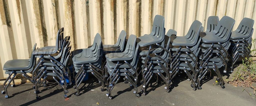 Lot of 70 ea. Chairs — photo 1