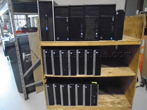 Lot of 20 HP computers - For parts