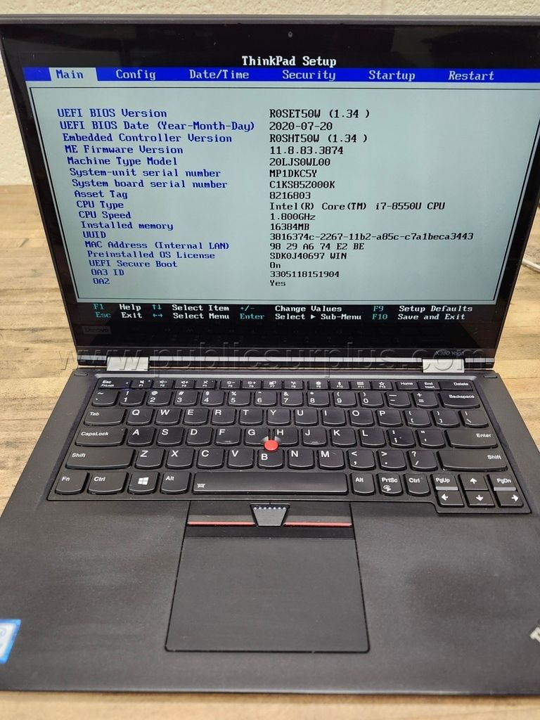 Lenovo ThinkPad X380 Yoga — photo 1