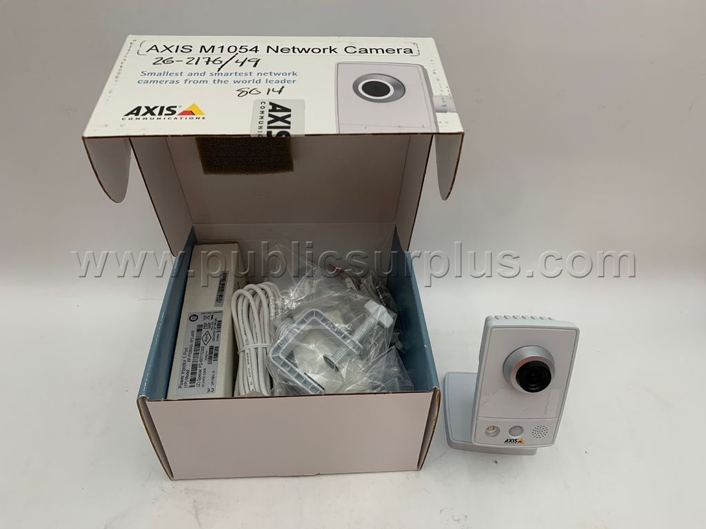 Network Camera, Axis M1054 - Shipping $14.99 /KK — photo 1