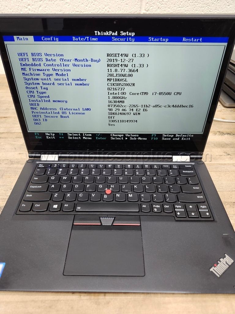 Lenovo ThinkPad X380 Yoga — photo 1
