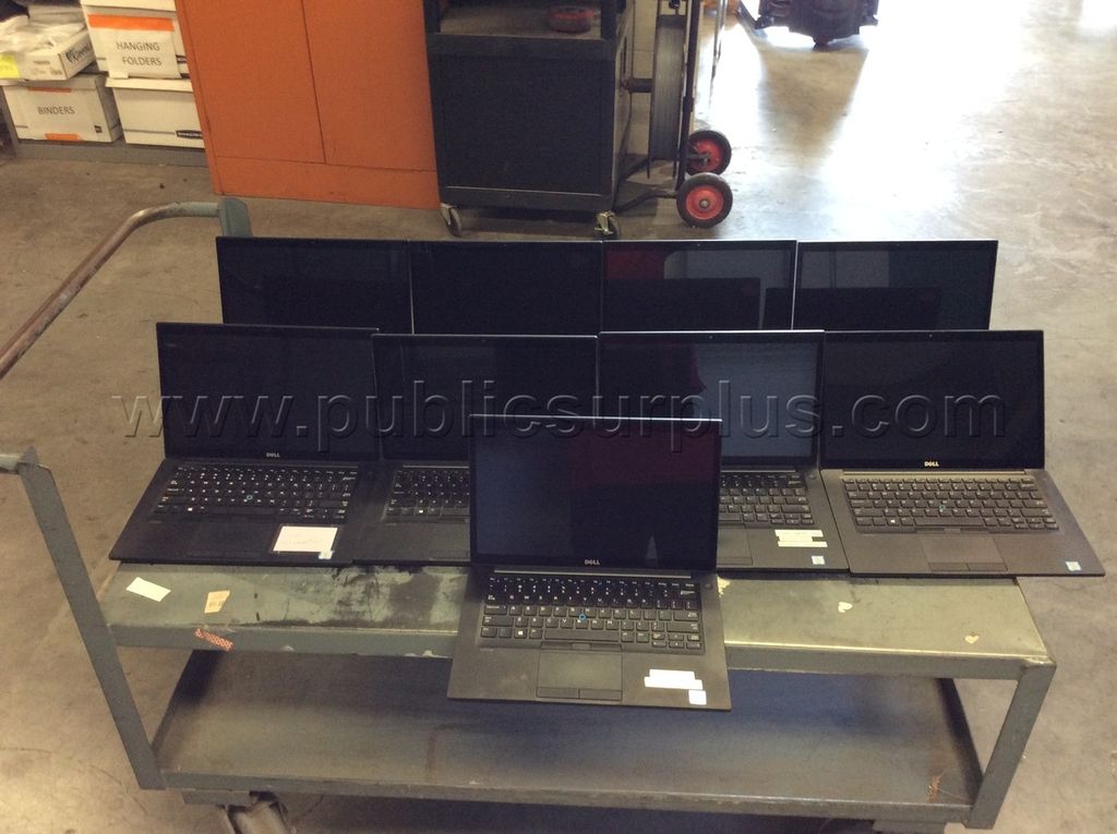 Lot of 9 Used Dell 7480 Latitude — photo 1