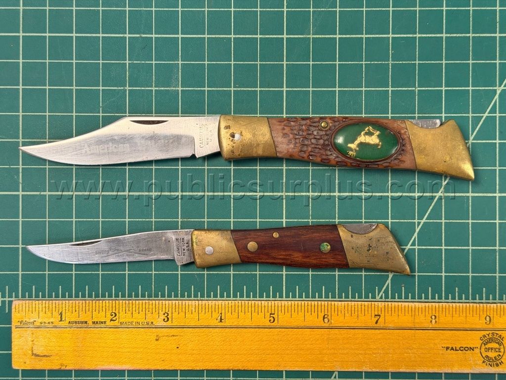 Camillus Folding Knives - QTY 2 - Shipping $12.00 — photo 1