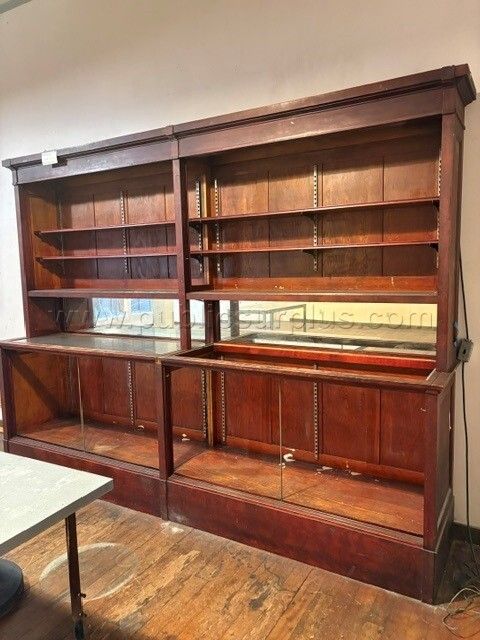 Vintage Wood Display — photo 1