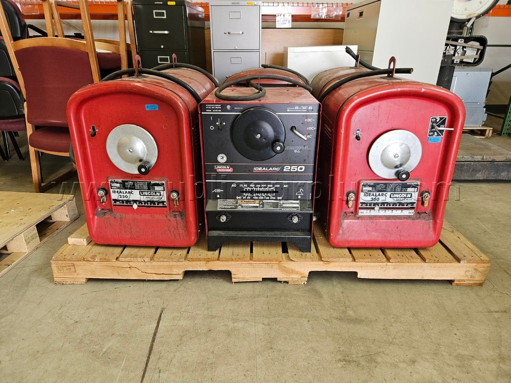 QTY: 6 Ideal Arc Lincoln 250 Welders — photo 1