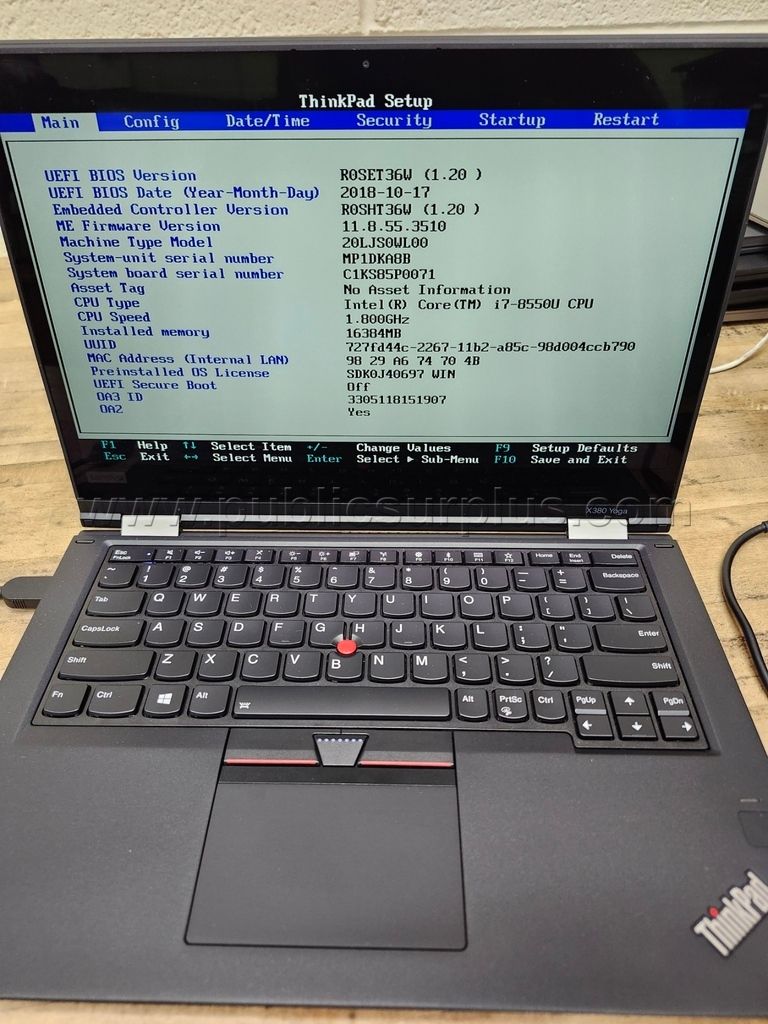 Lenovo ThinkPad X380 Yoga — photo 1