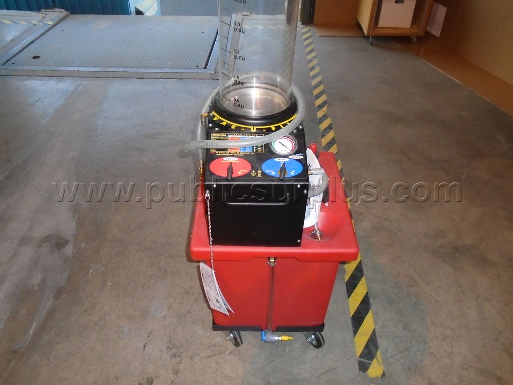 VAC/U/FILL...LEAK TEST & REFILLENGINE COOLING SYSTEM — photo 1