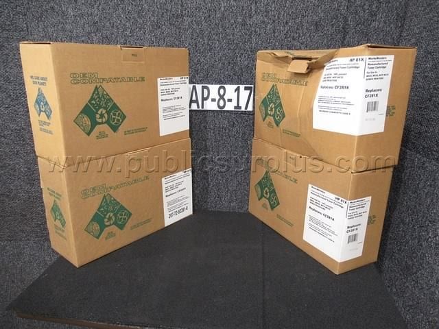 ASST USED TONER (1 PALLET) * AP-8-17 (R54A) — photo 1