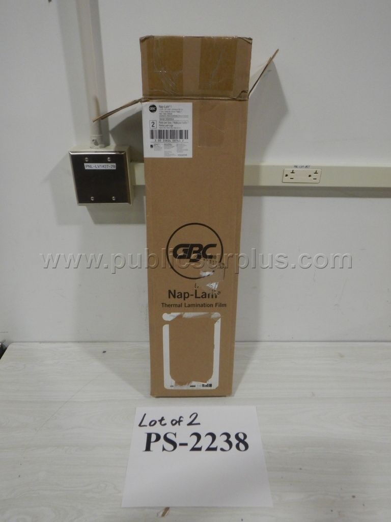 Thermal Lamination Film - Lot of 2 — photo 1