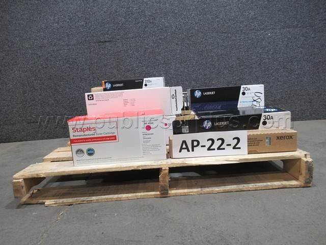 ASST USED TONER (1 PALLET) * AP-22-2 (R44B) — photo 1