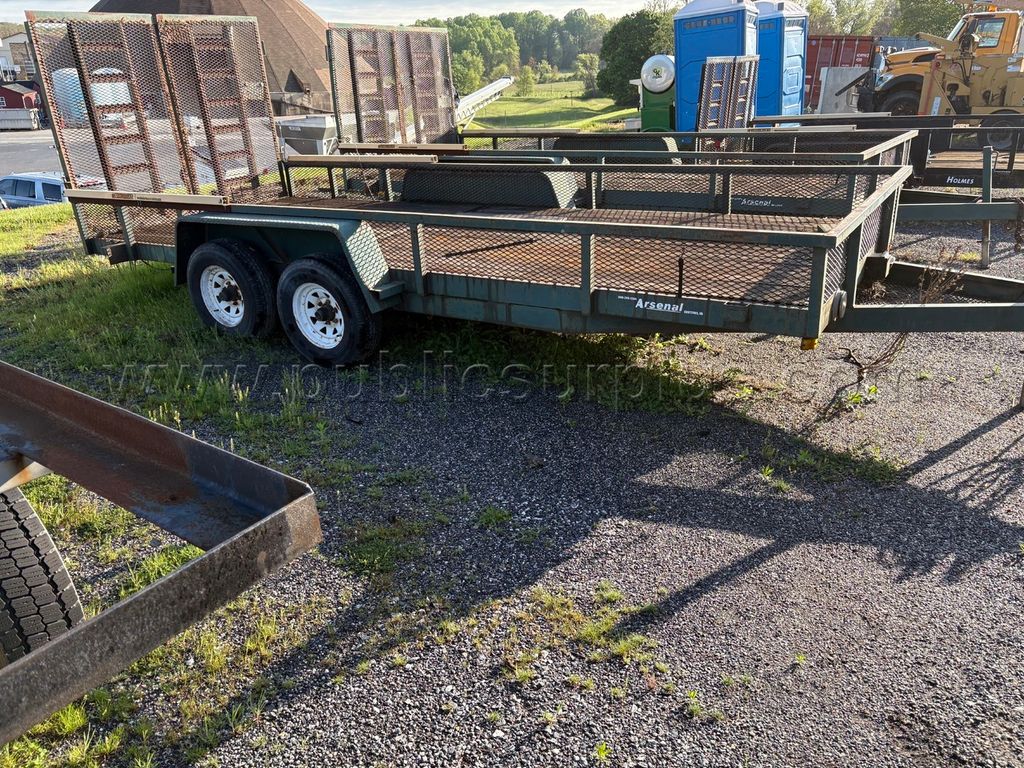 2004 Arsenal 7x18 Landscape Trailer — photo 1
