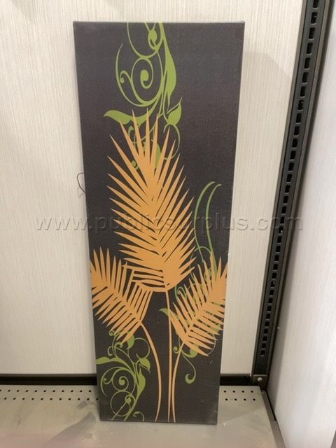 Palm trees leaves wall art — photo 1