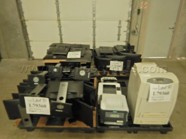 Flat Screen Monitors, Printers & Scanners* - Lot of 90 — photo 1