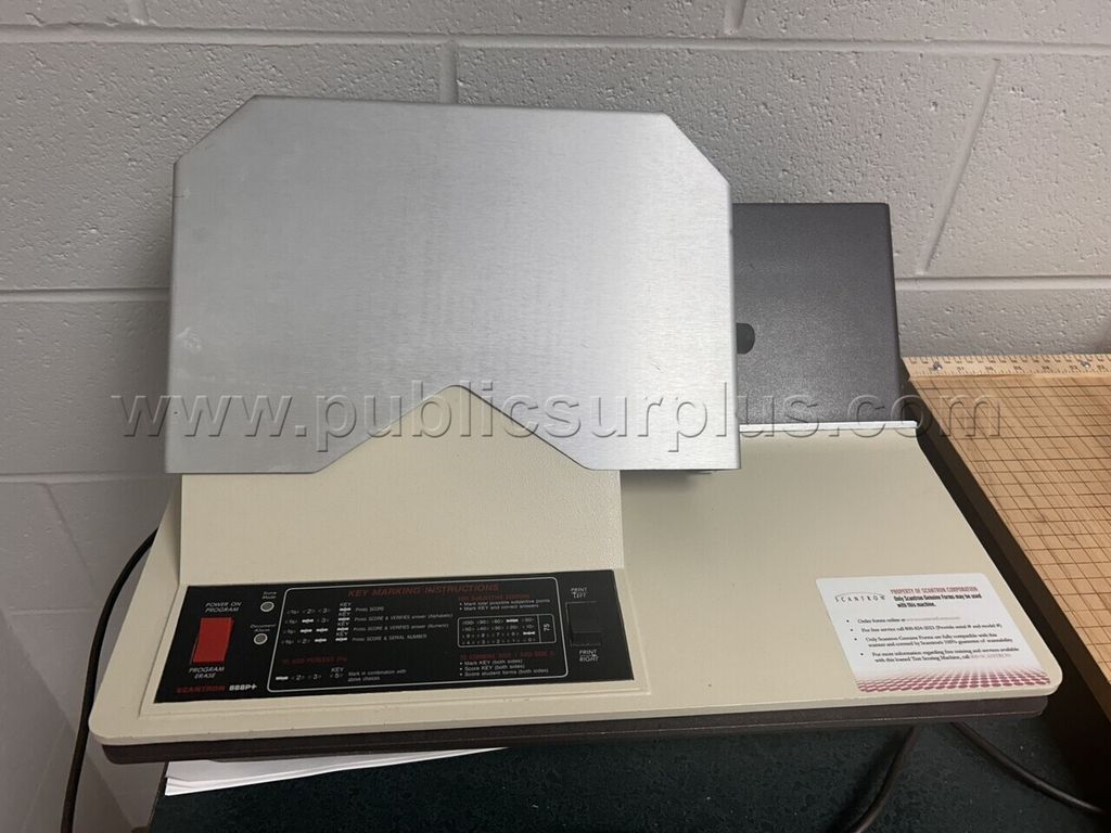 Scantron Machine — photo 1