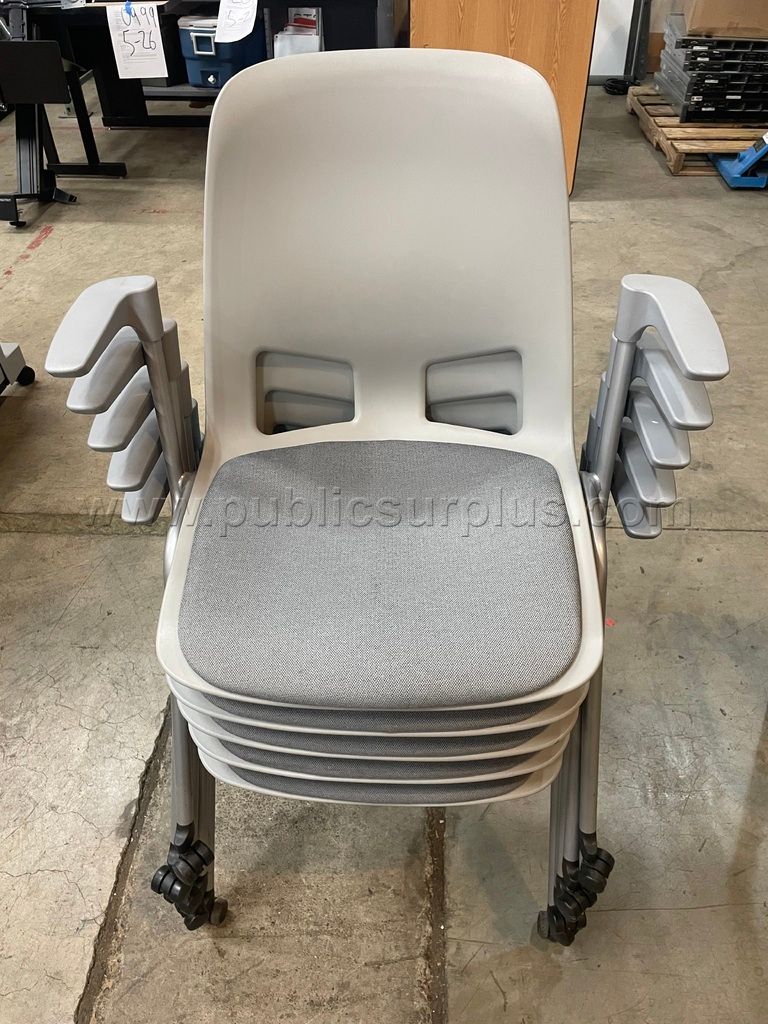 Lot of (5) Rolling Chairs — photo 1