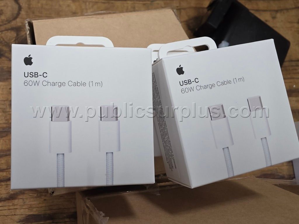 24 - Apple A2795 USB-C 60W Charge Cables (118367) BID IS PER BOX — photo 1
