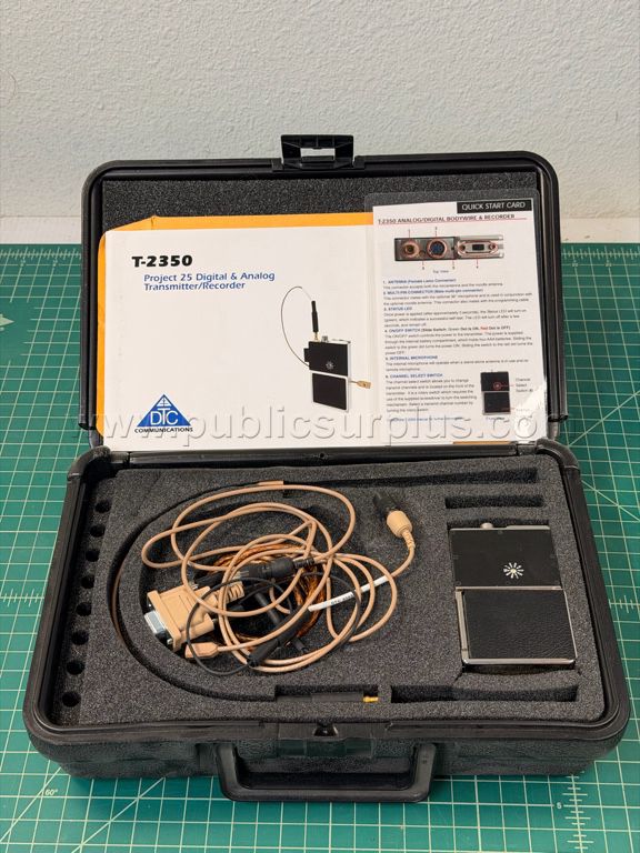 T-2350 Analog/Digital Bodywire & Recorder — photo 1