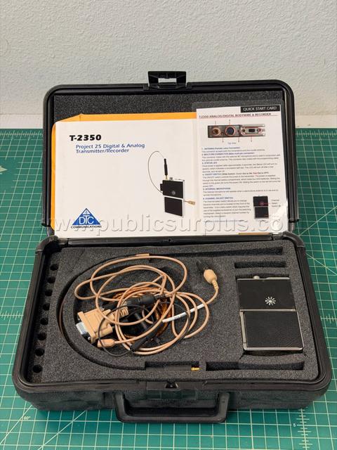 T-2350 Analog/Digital Bodywire & Recorder