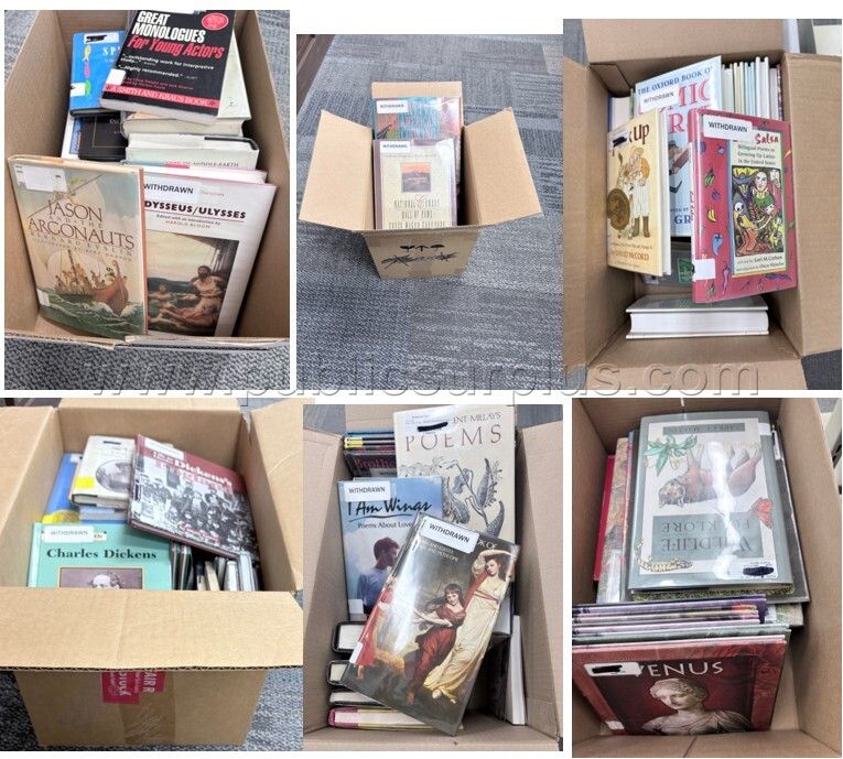 Boxes of Assorted Books — photo 1