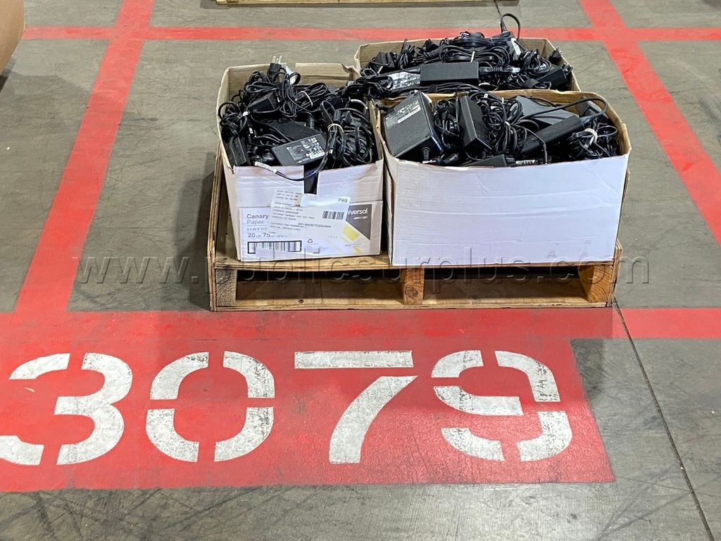 1 Pallet of Assorted Power Cords -Untested-  /RA — photo 1