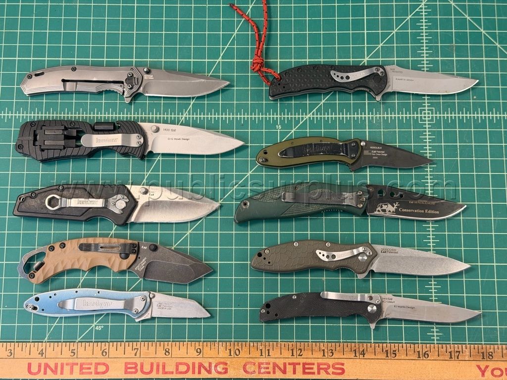 Kershaw Folding Knives - QTY 10 - Shipping $12.00 — photo 1