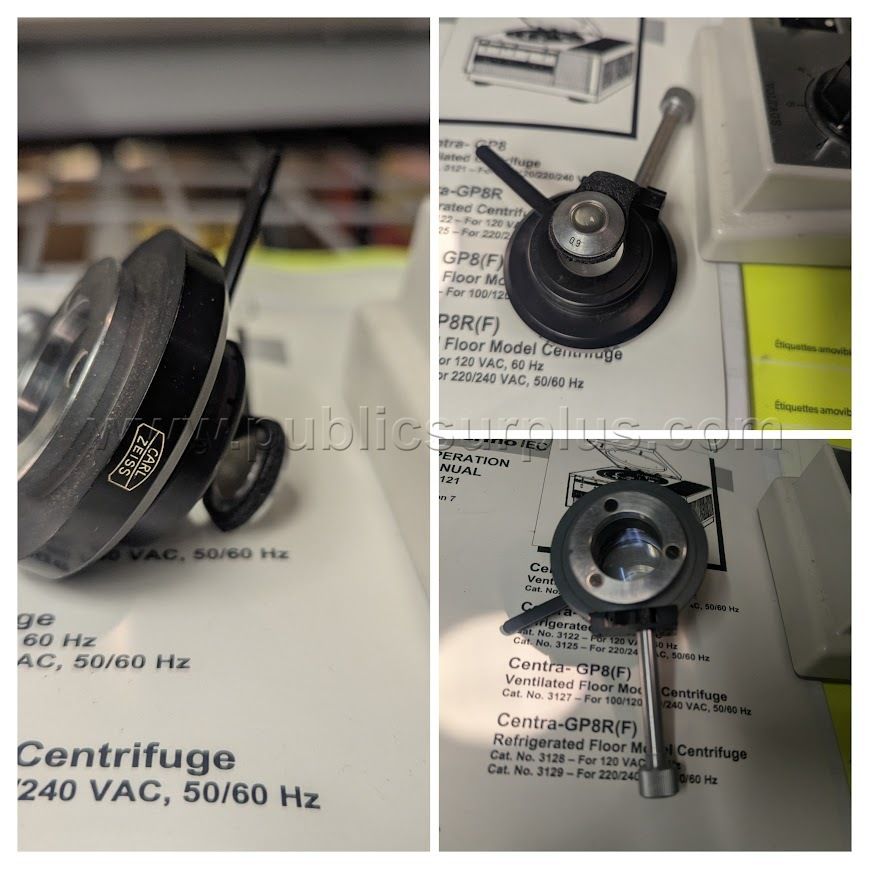 Carl Zeiss 0.6x Swing Out Condenser Microscope Component — photo 1