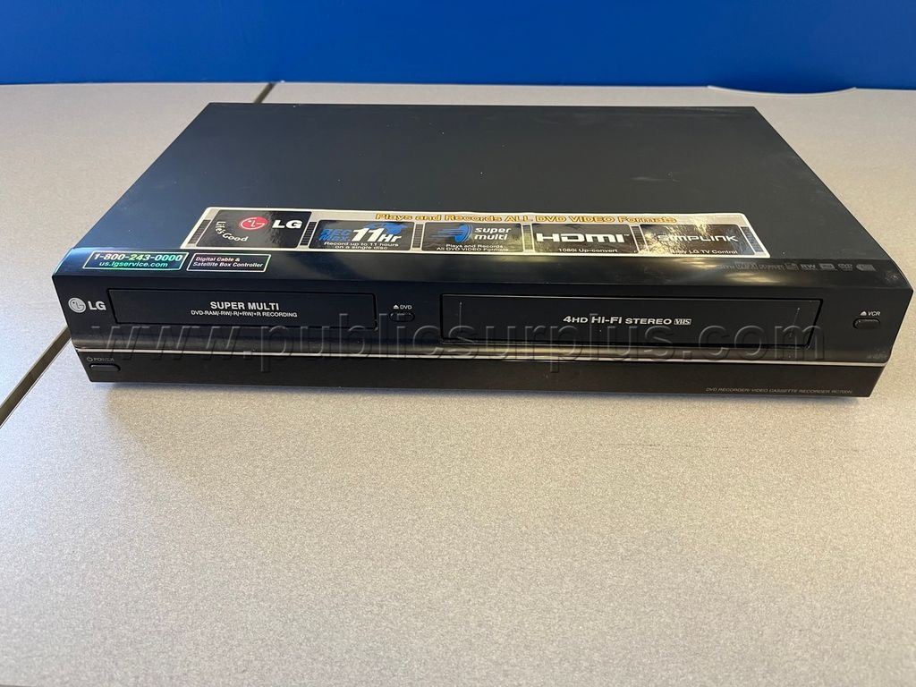 LG DVD- VHS Recorder/Player — photo 1