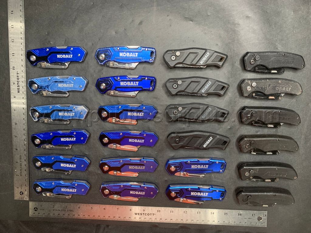 Kobalt Box Cutters - Shipping $14.99 /KK — photo 1