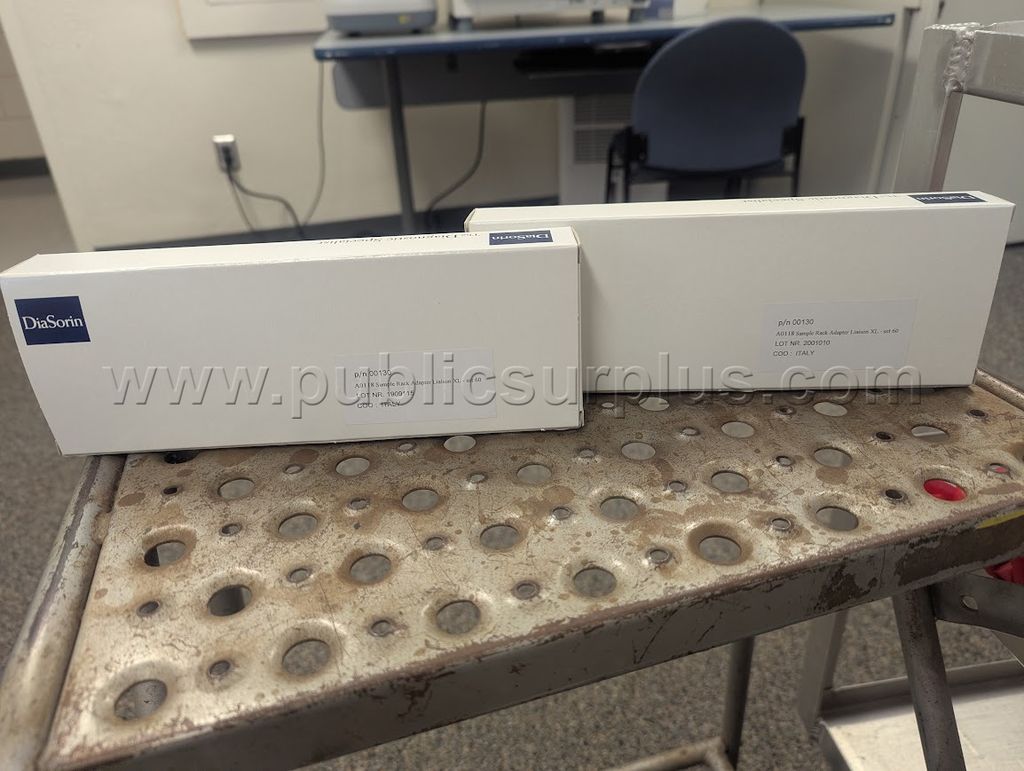 DiaSorin Sample Rack Adapter A0118 Set of 60 Q(2) — photo 1