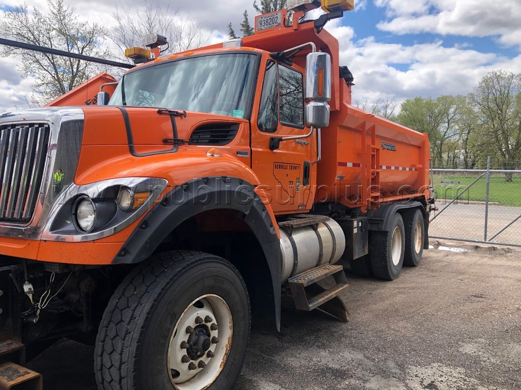 2013 International 7600 Truck with Snow Equipment — photo 1