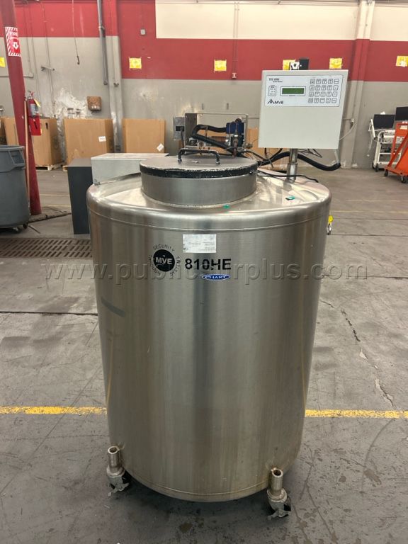 MVE 810HEF Liquid Nitrogen Cryogenic Storage Tank (NCA) — photo 1