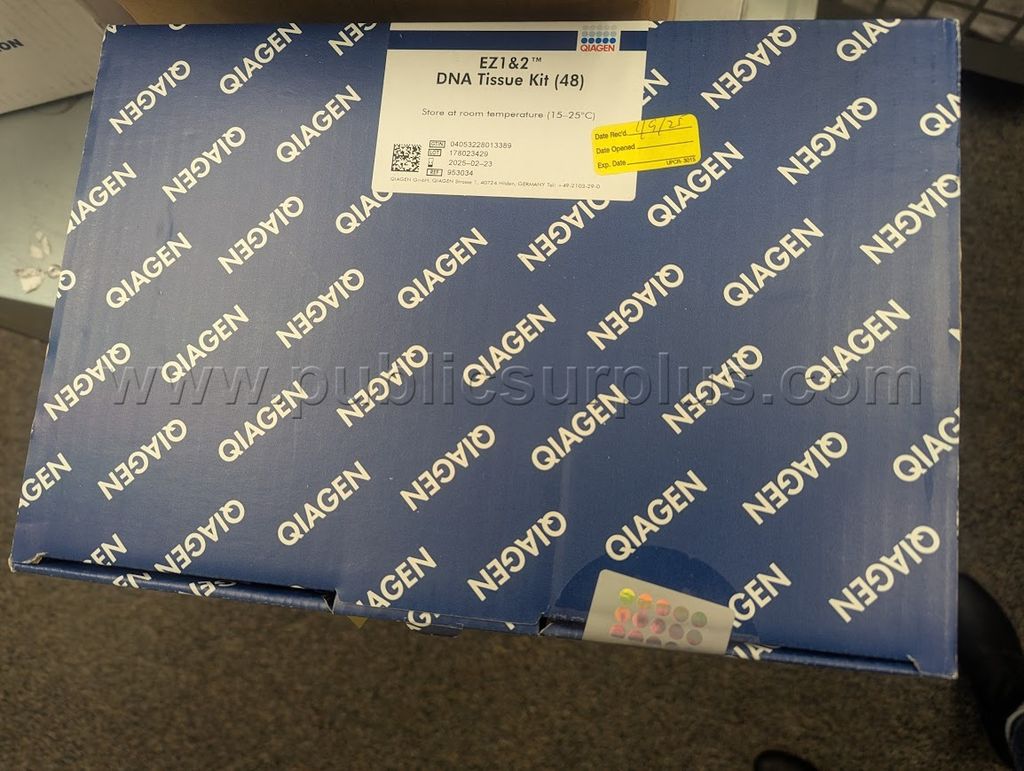 EZ1&2 DNA Tissue Kit (48) Qiagen 61104 — photo 1