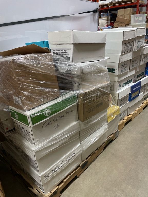 3 PALLETS OF EX LIBRARY BOOKS, TEXTBOOKS — photo 1