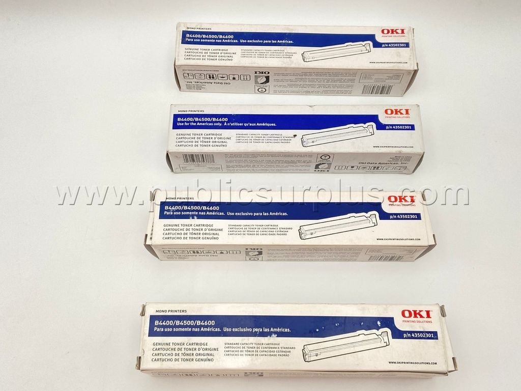 OKI Toner Cartridges - SHIPPING $14.99 /RA — photo 1