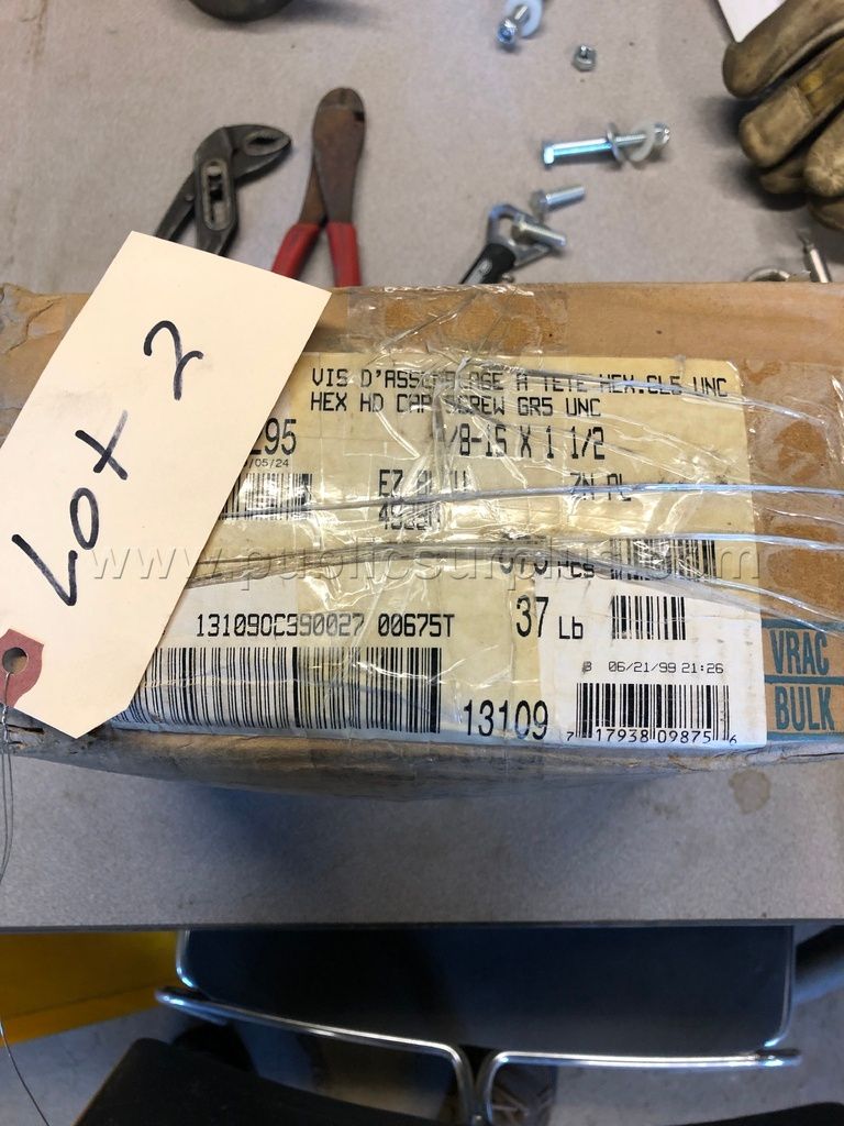 3/8"-16 x 1 1/2" Grade 5 Bolts (Lot 2) NEW — photo 1