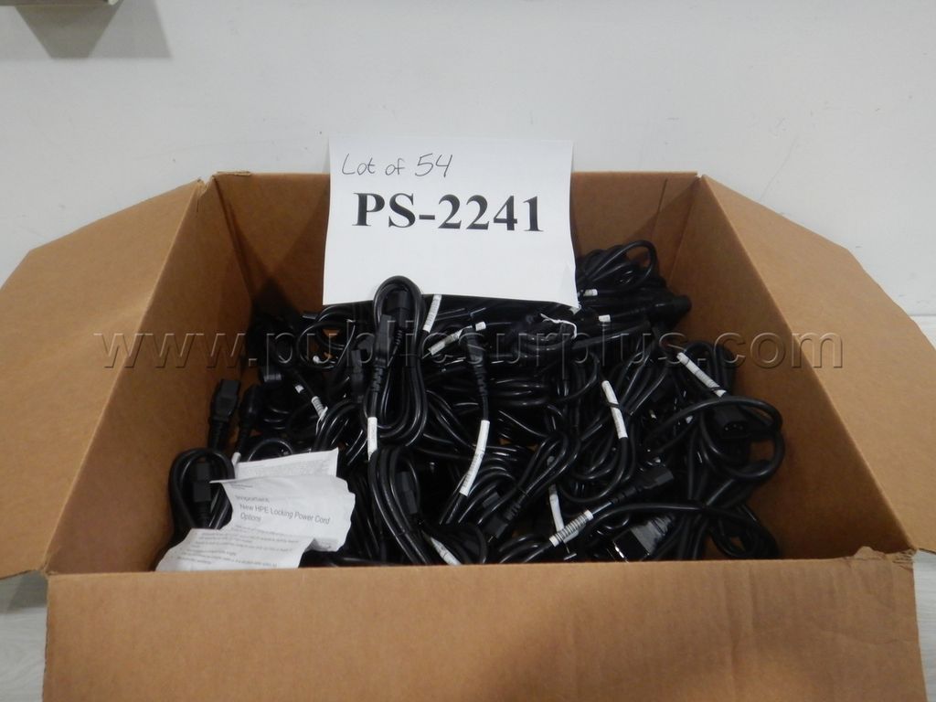 Power Cords - Lot of 54 — photo 1