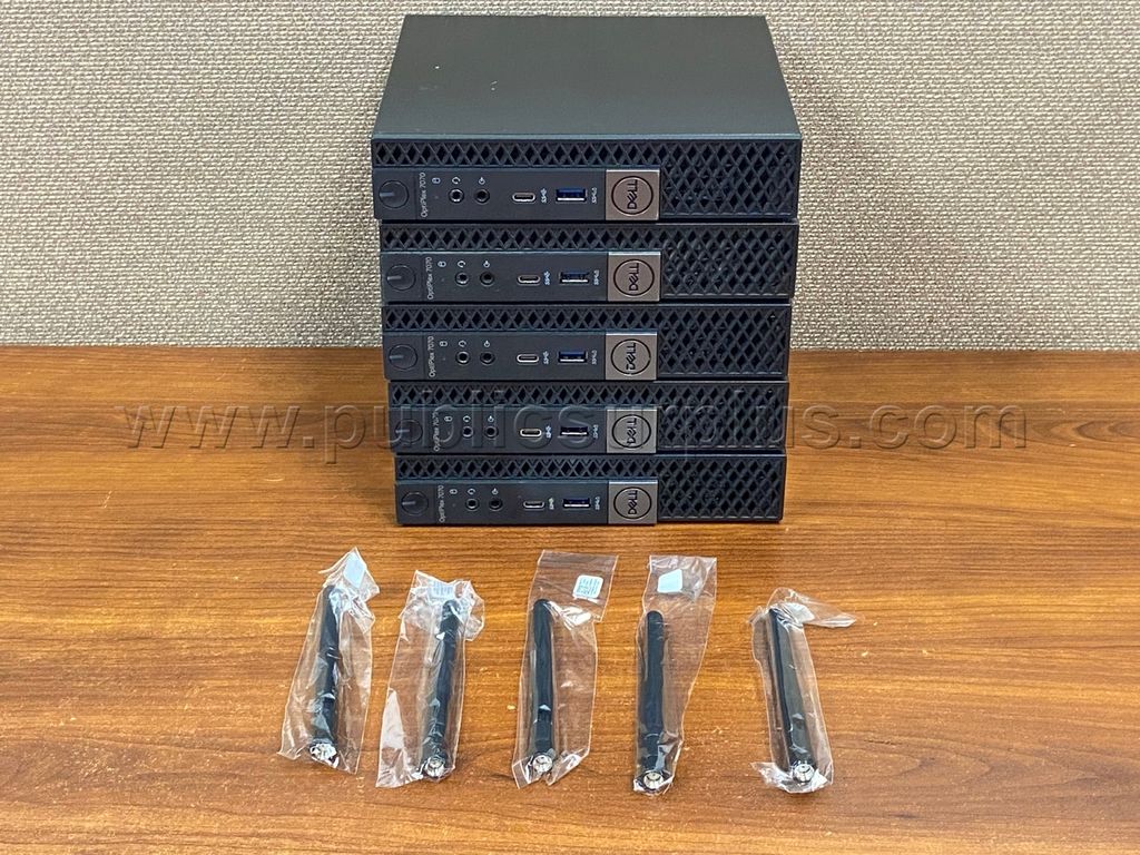 5 Dell Optiplex Mini PCs - Boots to BIOS - Shipping $40.00 /RA — photo 1